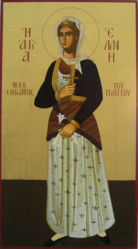 Ελένη εκ Σινώπης του Πόντου, Αγία Νεομάρτυς,1 Νοεμβρίου